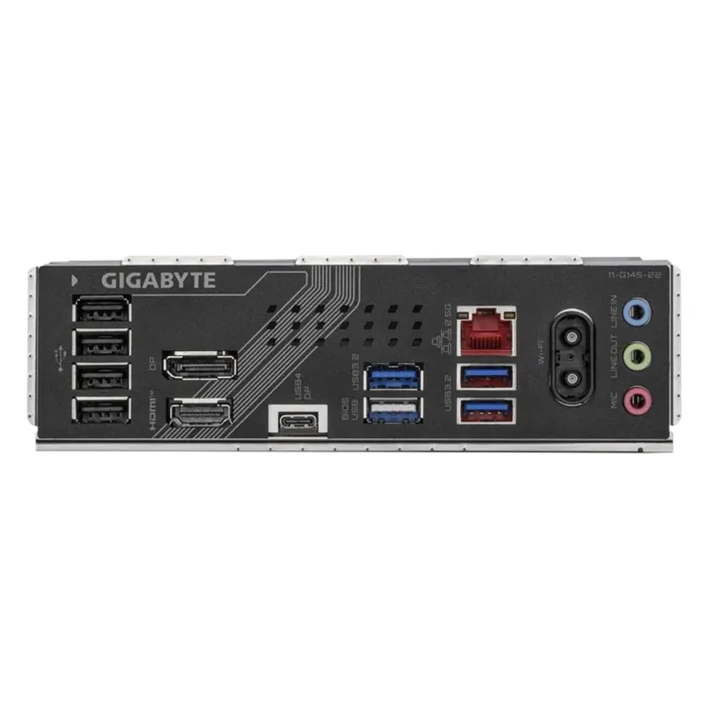 Gigabyte B860M GAMING X WIFI6E Motherboard, LGA1851 Socket, mATX Form Factor, DDR5 Ram, PCIe 5.0, Wi-Fi 6E, Bluetooth v5.3, HDMI, DisplayPort, USB4 Type-C, Realtek 2.5Gb Ethernet, 1 Year Warranty | B860M-GAMING-X-WIFI6E