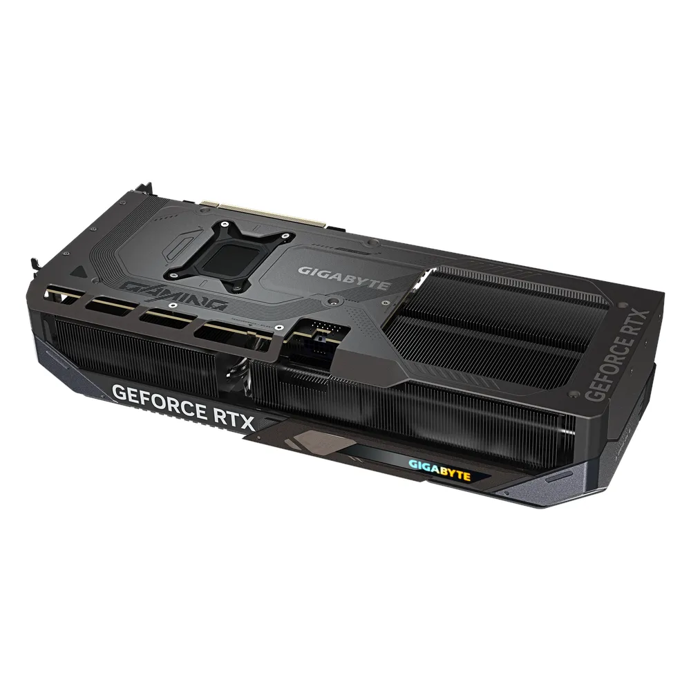 Gigabyte GAMING OC GeForce RTX 5070 Ti Graphics Card, GDDR7 16GB 256-bit Memory, HDMI 2.1b & DP 2.1b Outputs, PCI Express 5.0, 2588 MHz Core Clock, 28 Gbps Memory Clock, Triple Windforce Hawk Fans, RGB Halo, Dual BIOS, 1 Year Warranty |