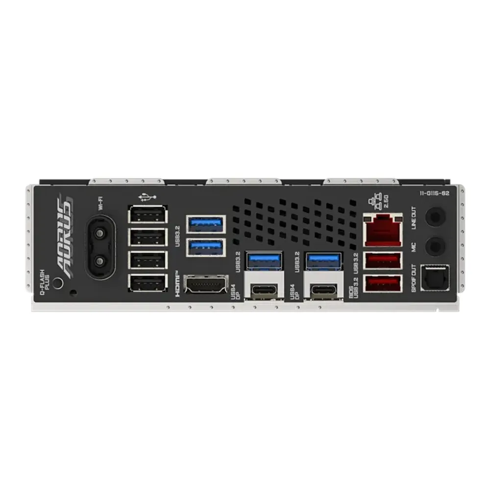 Gigabyte X870 AORUS ELITE WIFI7 Motherboard, Socket AM5, ATX Form Factor, DDR5 Ram, PCIe 5.0, Wi-Fi 7, Bluetooth v5.4, HDMI, Dual USB4 Type-C, Realtek 2.5Gb Ethernet, 1 Year Warranty | X870-A-ELITE-WIFI7