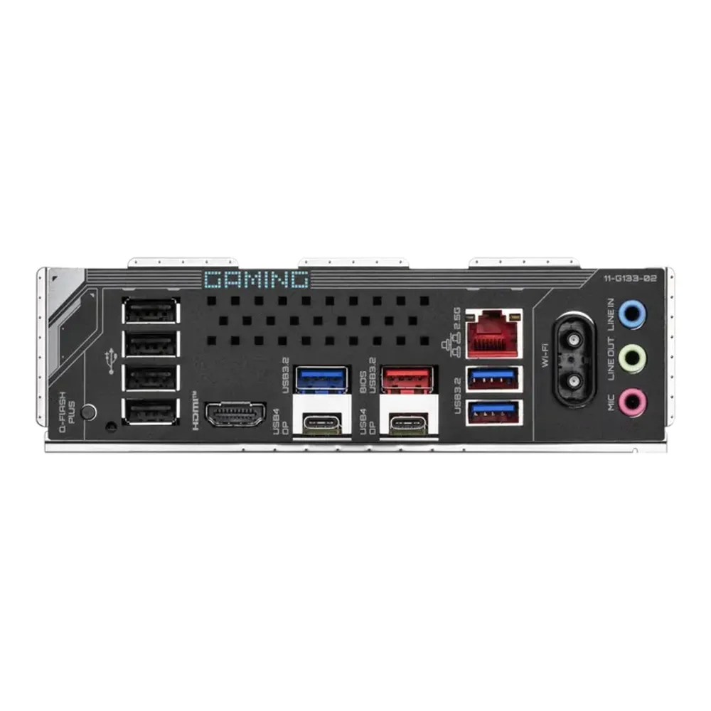 Gigabyte X870 GAMING X WIFI7 Motherboard, AM5 Socket, ATX Form Factor, DDR5 Ram, PCIe 5.0, Wi-Fi 7, Bluetooth v5.4, USB4 Type-C, HDMI, Realtek 2.5Gb Ethernet, RGB Fusion, 1 Year Warranty | X870-GAMING-X-WIFI7