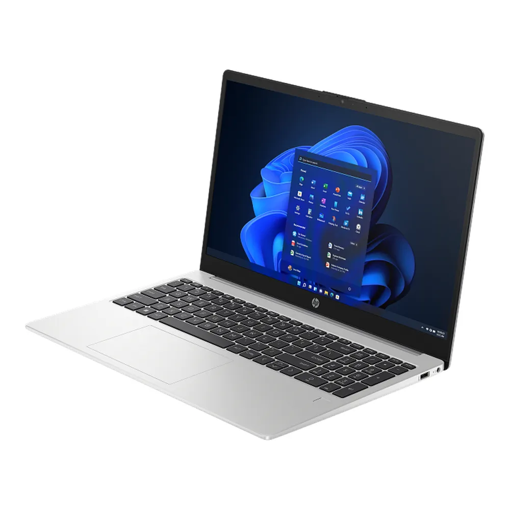 HP 250 G10 Laptop, Intel Core i7-1355U Processor, 8GB RAM, 512GB SSD, 15.6" FHD Display, DOS,English & Arabic Backlit Keyboard, Silver, 1 Year Warranty | 9G1W4ET-ARB