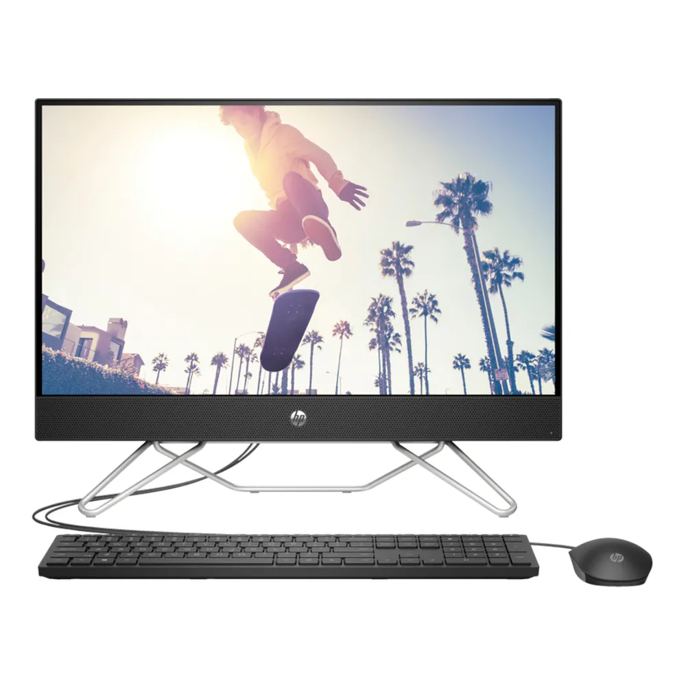 HP 24-CB1490 All-in-One Desktop PC, Intel Core i5-1235U Processor, 8GB RAM, 512GB SSD, 2GB NVIDIA GeForce MX450 Graphics, 23.8” FHD Touch Display, DOS, English Keyboard, Mouse Included, 1 Year Warranty | A7DA9EA-ENG