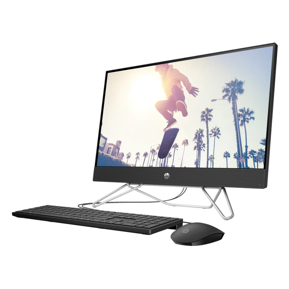 HP 24-CB1490 All-in-One Desktop PC, Intel Core i5-1235U Processor, 8GB RAM, 512GB SSD, 2GB NVIDIA GeForce MX450 Graphics, 23.8” FHD Touch Display, DOS, English Keyboard, Mouse Included, 1 Year Warranty | A7DA9EA-ENG