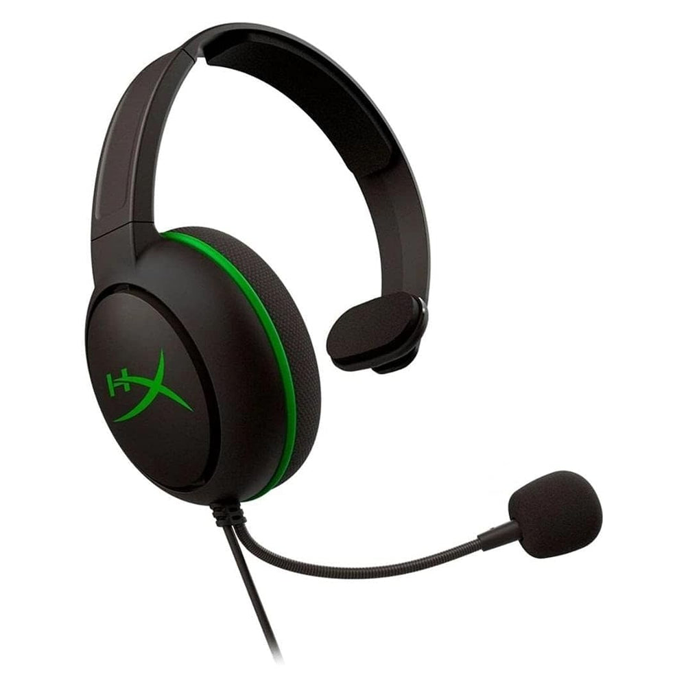 HyperX CloudX Chat Headset Gaming Xbox Headset, Black/Green, 1 Year Warranty | HX-HSCCHX-BK/WW