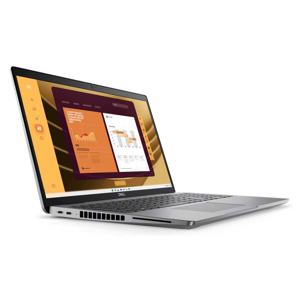 Dell Latitude 5550 Laptop, Intel Core i5-1335U Processor, 8GB RAM, 512GB SSD, 15.6" FHD Display, DOS, English & Arabic Backlit Keyboard, 1 Year Warranty | L-5550-I5-8-512-DOS-ARB