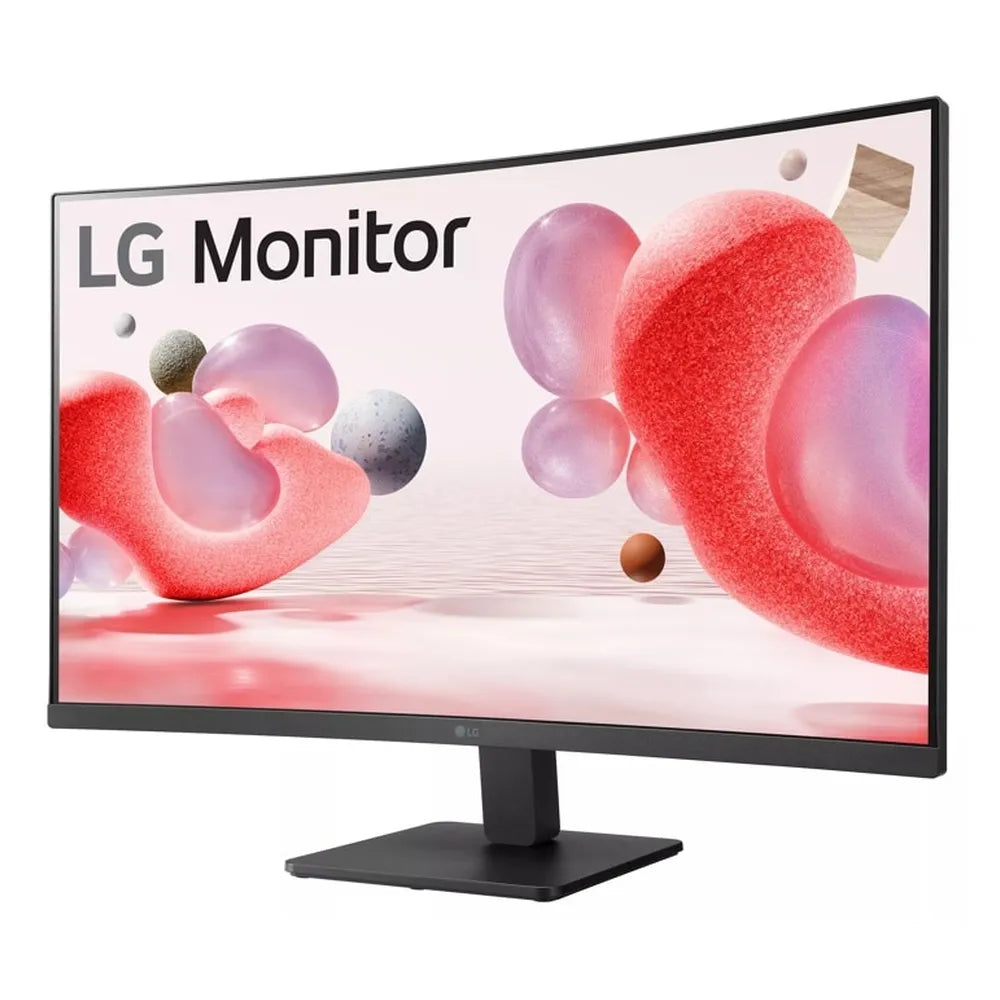 LG 32MR50C-BAMAQ Curved Monitor, 32" FHD (1920 x 1080) Resolution, 100Hz, Anti-glare, 5ms (GtG) Response Time, HDMI, VGA, FreeSync, Tilt Adjustable Stand, Black, 1 Year Warranty | 32MR50C-BAMAQ