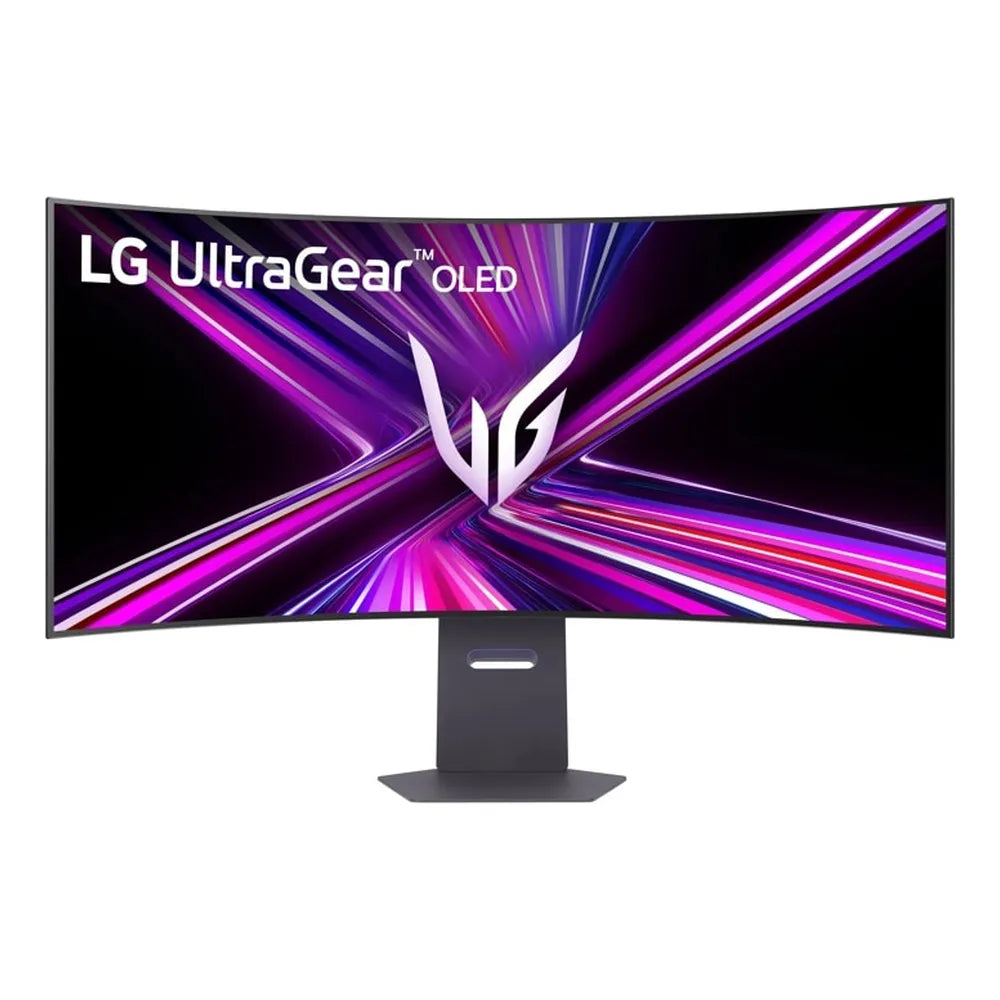 LG UltraGear 5K2K OLED Curved Monitor, 45" WUHD (5120 x 2160) Resolution, 165Hz, Anti-glare, 0.03ms (GtG) Response Time, HDMI, DP, USB-C, Tilt/Height/Swivel Adjustable Stand, Black, 1 Year Warranty | 45GX950A-BAMA