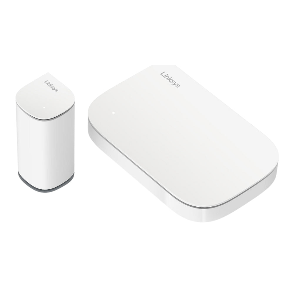 Linksys Velop Micro 6 Mesh System Router, Speeds Up to 3000 Mbps, WiFi 6, RJ-45 Ports, Dual Core Processor, Self-learning and Optimizing, 1 Year Warranty | LN11011201-KE