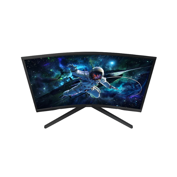 Samsung LS27CG552EMXUE 27" Odyssey G5 G55C QHD(2560 x 1440) Curved Gaming Monitor, 1ms, 165Hz, HDMI, DP, Tilt, Adjustable, Black, 3 Year Warranty | LS27CG552EMXUE