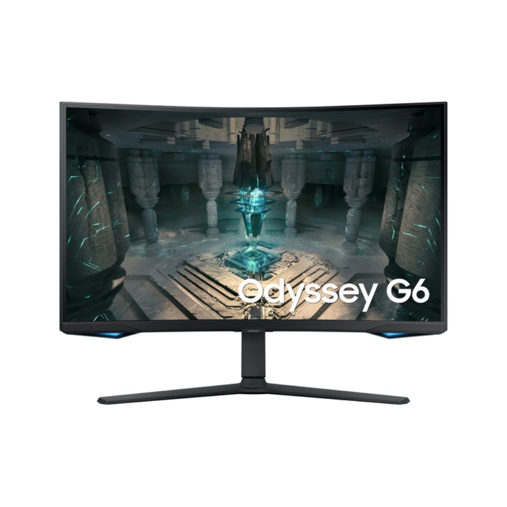 Samsung LS32BG650EMXUE 32" QHD (2560 x 1440) Gaming Monitor, Anti-glare, HDMI, DP, Height/Pivot/Swivel/Tilt Adjustable, 1 Year warranty | LS32BG650EMXUE