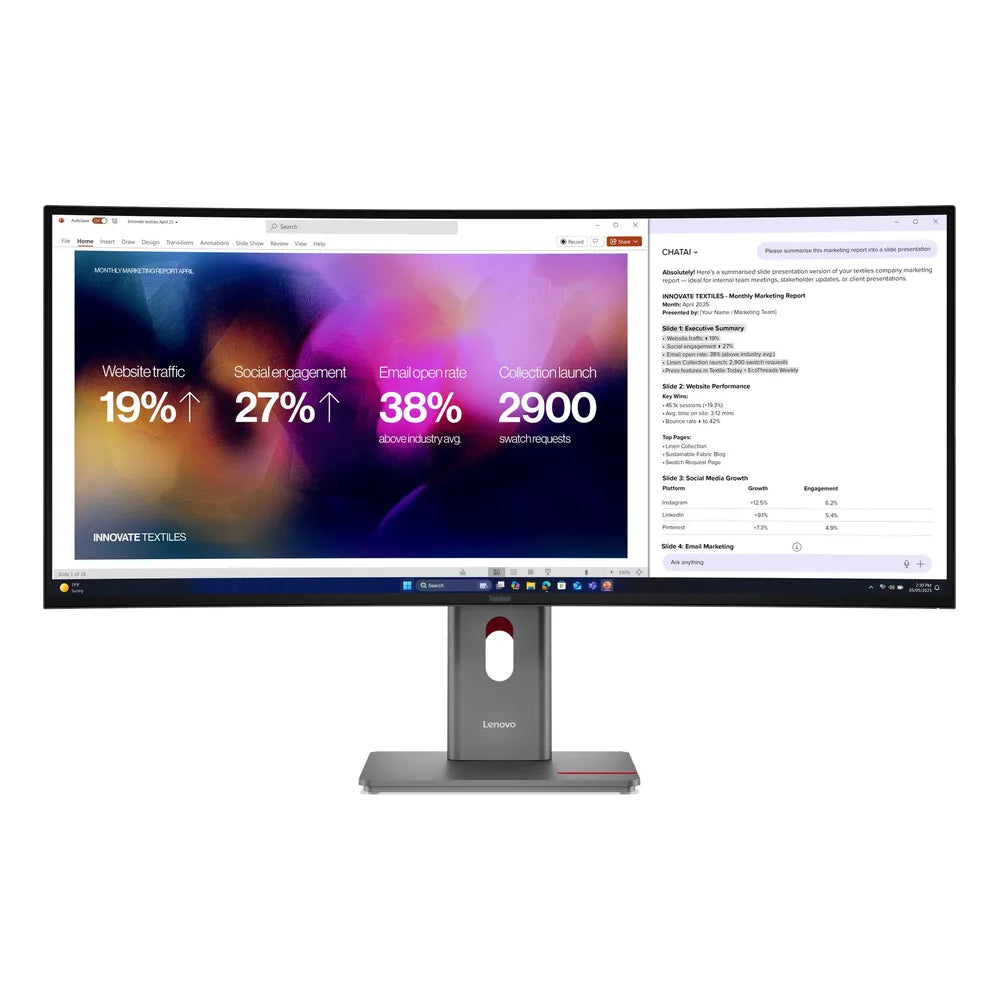 Lenovo-ThinkVision-P40WD-40-WUHD-Curved-Monitor-64B4GAT1UK