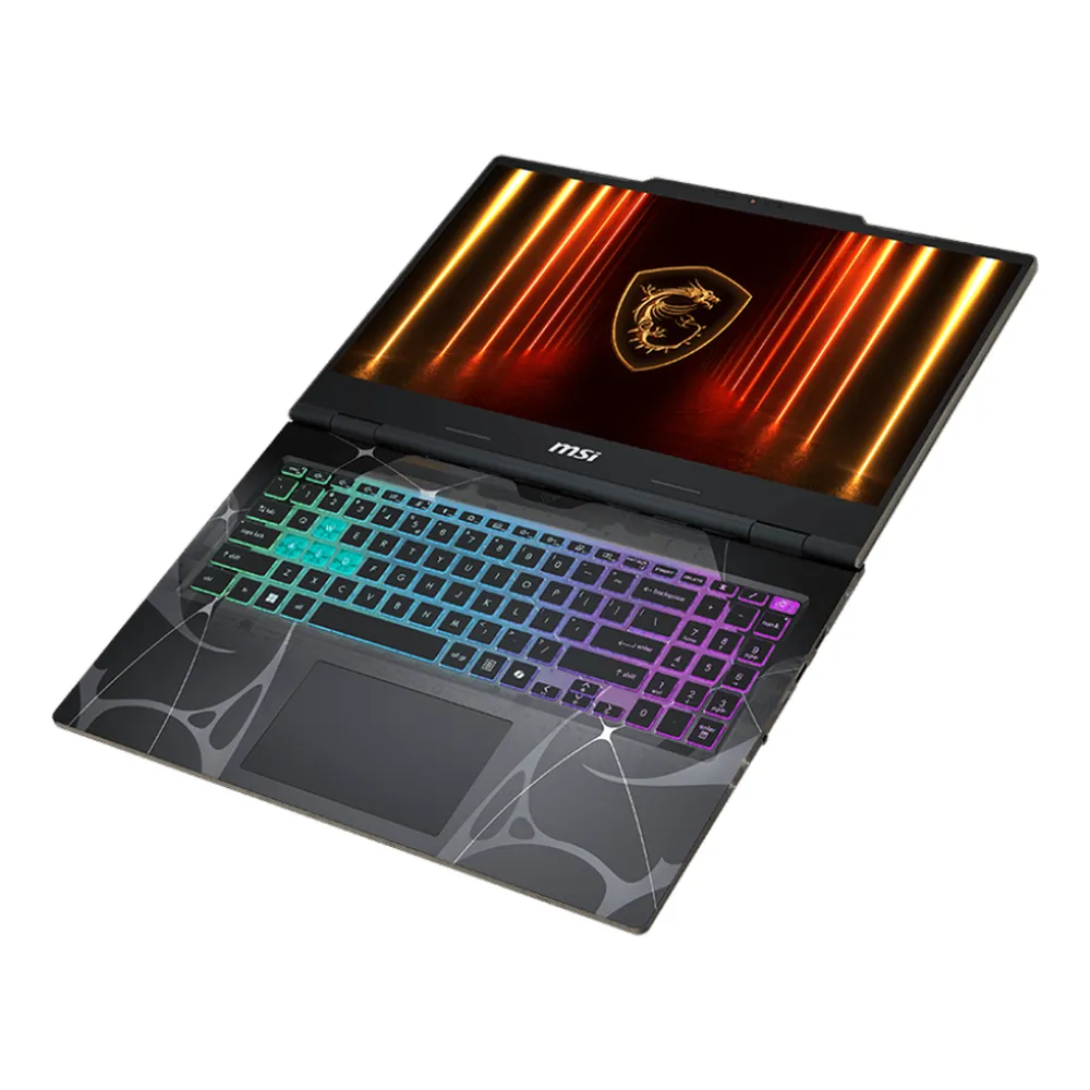 MSI Cyborg 15 B2R AI-Powered Gaming Laptop, Intel Core 7 240H Processor, 16GB RAM, 512GB SSD, 8GB Nvidia RTX 5060 Graphics, 15.6" FHD 144Hz Display, Windows 11 Home, 4-Zone RGB Backlit Keyboard, 2 Year Warranty | 9S7-15Q342-615