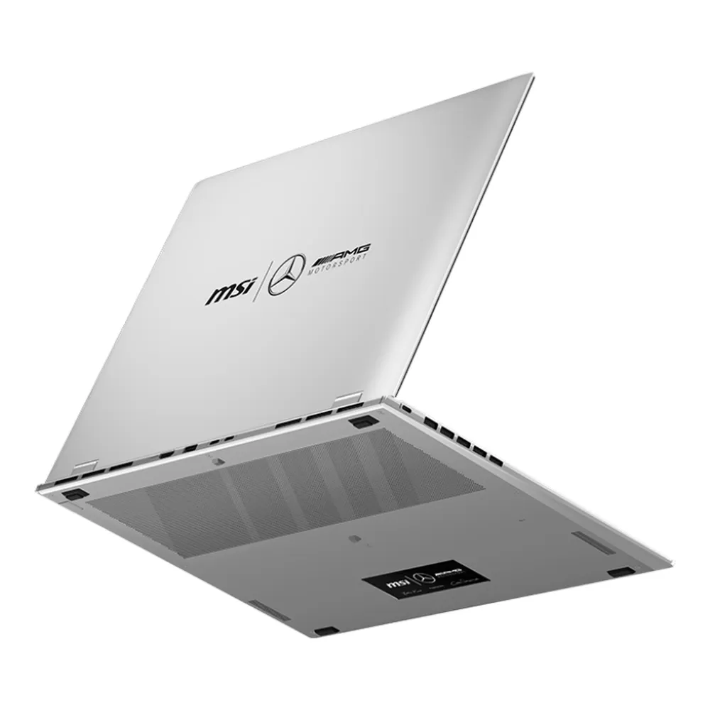 MSI Mercedes AMG B2VMG Copilot+ Laptop, Intel Core Ultra 9-288V Processor, 32GB RAM, 1TB SSD, 16” UHD+ OLED Display, Windows 11 Home, English & Arabic Backlit Keyboard, Urban Silver, 1 Year Warranty | 9S7-15A352-089