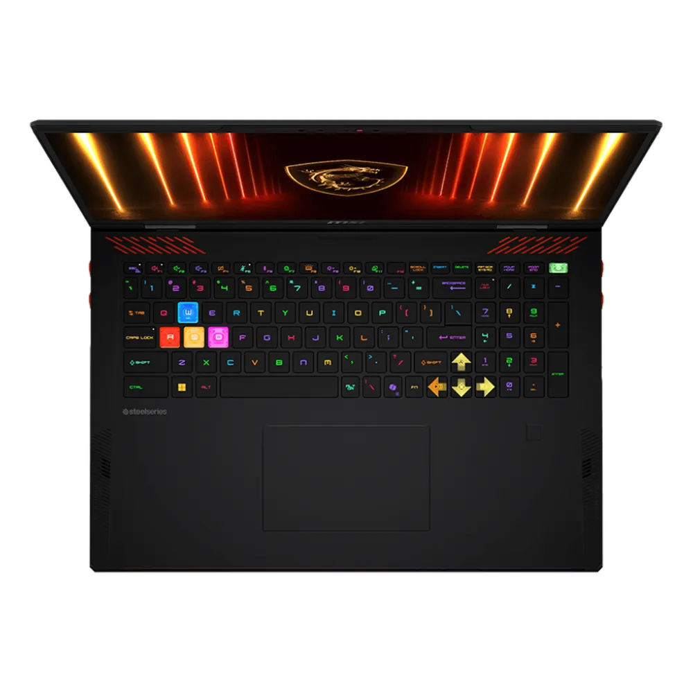 MSI Raider 18 HX AI A2XWJG Gaming Laptop, Intel Core Ultra 9 275HX Processor, 32GB RAM, 1TB SSD, 18” UHD+ (3840x2400), MiniLED, 120Hz Display, Windows 11 Home, English & Arabic Per-Key RGB Backlit Keyboard, 2 Year Warranty | 9S7-17S372-098