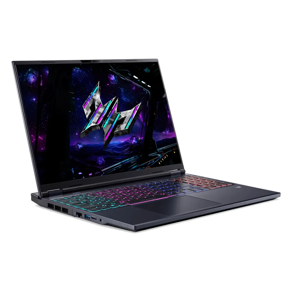 Acer Predator Helios Neo 16 AI Gaming Laptop, Intel Core Ultra 9 275HX Processor, 16GB RAM, 1TB SSD, 8GB Nvidia RTX 5060 Graphics, 16" WQXGA 180Hz Display, Windows 11 Home, 4-Zone RGB English & Arabic Keyboard, 1 Year Warranty | NH.QVQEM.001