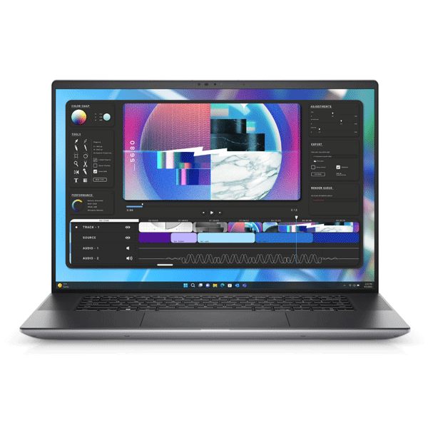 DELL Mobile Precision Workstation 5680 Intel Core i7 13700H Processor, 16 GB RAM, 1TB SSD, NVIDIA RTX A1000 6 GB GDDR6, 16" FHD Display, Windows 11 Pro, 3 year Warranty