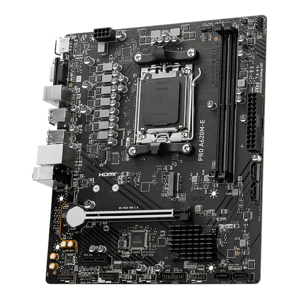 MSI PRO A620M-E Micro-ATX AM5 Motherboard