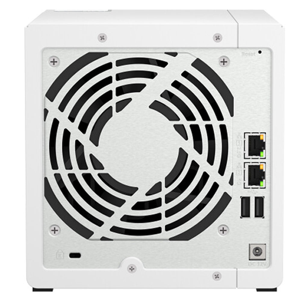 QNAP TS-433-4G 4-Bay Tower NAS Box, ARM Cortex-A55 Processor, 4GB RAM, 2.5GbE Port, 1 Year Warranty | TS-433-4G