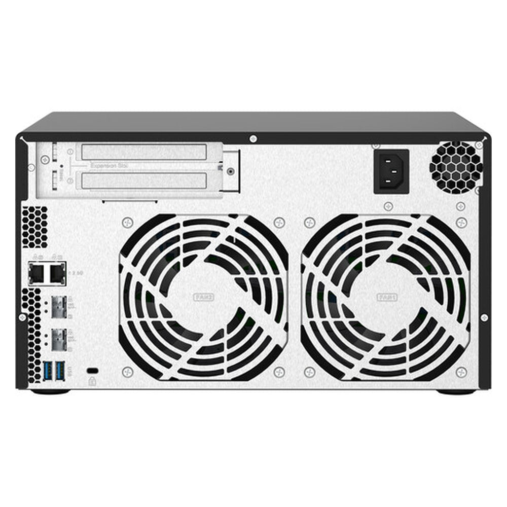QNAP TS-832PX 8-Bay Tower NAS Box, Alpine AL324 Processor, 4GB DDR4 RAM, 2x 2.5GbE & 2x 10GbE SFP+ Ports, 1 Year Warranty | TS-832PX-4G