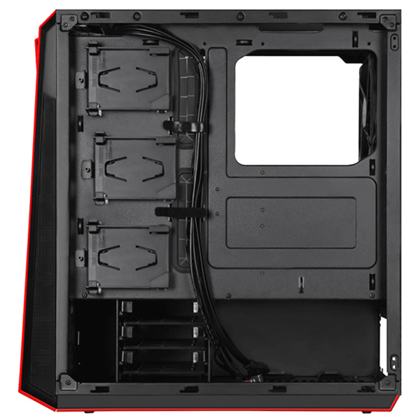 ATX CASE SILVERSTONE REDLINE BLACK | RL07B-G