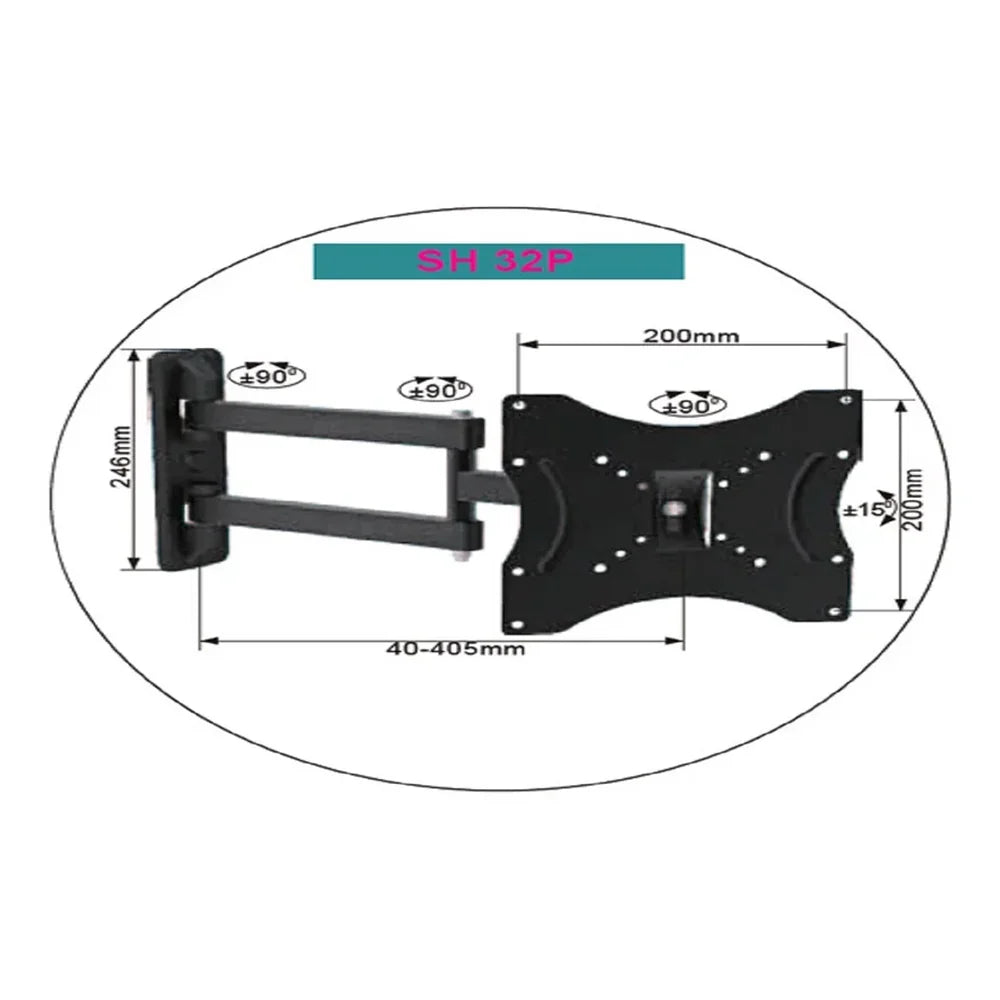 Skill-Tech-Adjustable-TV-Wall-Mount-Bracket-SH32P