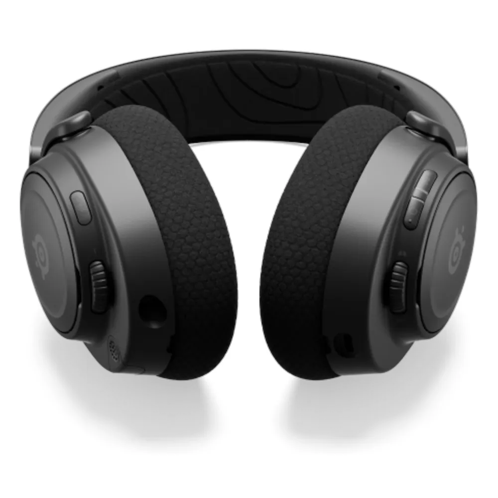 SteelSeries Arctis Nova 7 Wireless Gaming Headphones, 2.4 GHz Wireless, Bluetooth, 3.5 mm jack, Over-Ear, Cosed Back, ClearCast Gen 2 Microphone, 40 mm Speaker with Neodymium Magnets, Black, 1 Year Warranty | 61730