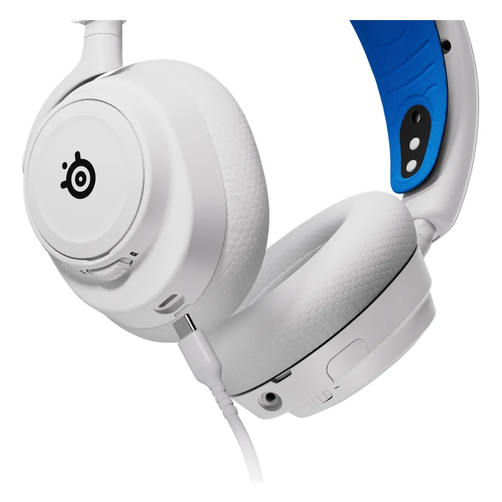 Steelseries Arctis Nova 7P Gen 2 Wireless Gaming Headset, 2.4 GHz Wireless, Bluetooth, 3.5 mm jack, Over-Ear, Cosed Back, ClearCast Gen 2 Microphone, 40 mm Speaker with Neodymium Magnets, White, 1 Year Warranty | 61745
