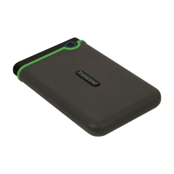 Transcend StoreJet 25M3 External Portable 2.5" HDD, 2TB, Micro USB to USB Type A (3.1 Gen 1) Interface, 1 Year Warranty | TS2TSJ25M3S