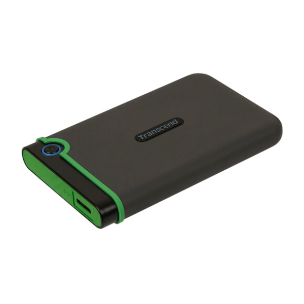 Transcend StoreJet 25M3 External Portable 2.5" HDD, 2TB, Micro USB to USB Type A (3.1 Gen 1) Interface, 1 Year Warranty | TS2TSJ25M3S