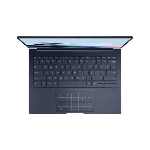 ASUS Zenbook 14 Intel Core Ultra 9 285H Processor, 32 GB RAM, 1TB SSD, 14" 3K Touch OLED Display, 120Hz, Windows 11 Home, English & Arabic Keyboard, Ponder Blue, 1 Year Warranty | UX3405CA-PZ060W