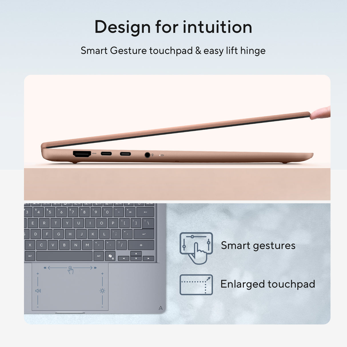 Asus Zenbook 14 UX3480AA Laptop, Intel Core Ultra 7 355 Processor, 16GB RAM, 512GB SSD, 14" FHD OLED Touch Display, Windows 11 Home, Backlit English & Arabic Keyboard, Komodo Coral, 1 Year Warranty | UX3480AA-TPOLEDU7