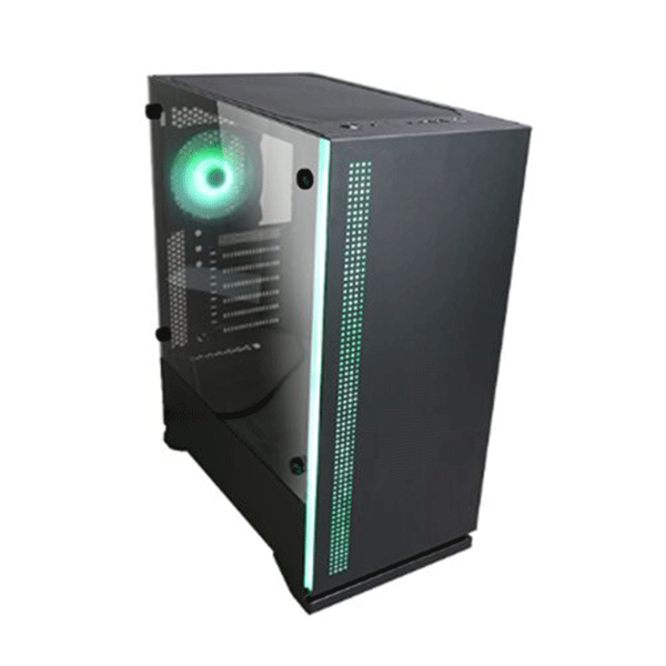 ATX CASE ZALMAN S5 MID TOWER GAMING-BLACK