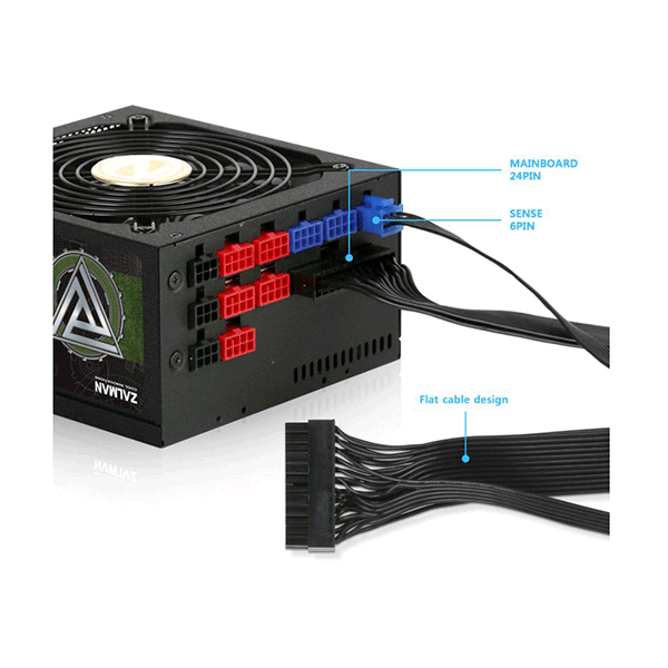 POWER SUPPLY 700W ZALMAN WATTERA 80 PLUS GOLD | ZM700-EBTII
