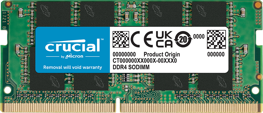 RAM SODIM DDR4 16 GB/3200 CRUCIAL | C-16/32200