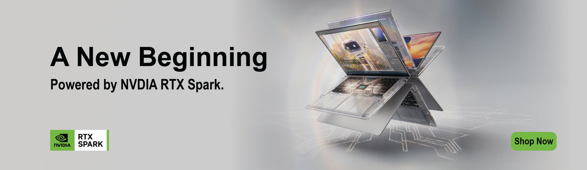 NVIDIA RTX Spark N1X laptops featuring ASUS ProArt and MSI Prestige models for AI computing, content creation, and professional productivity in the UAE.