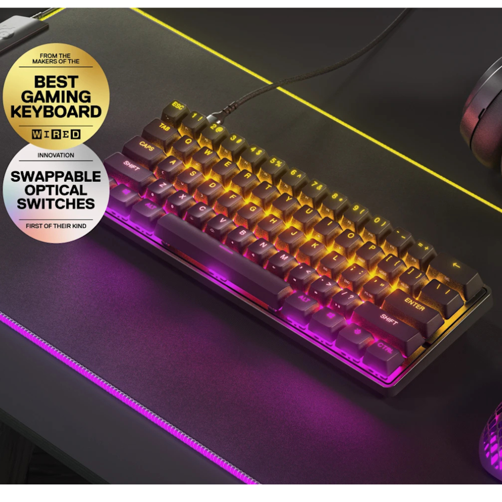 Steelseries Apex 9 Mini Optical Gaming Keyboard | 64837