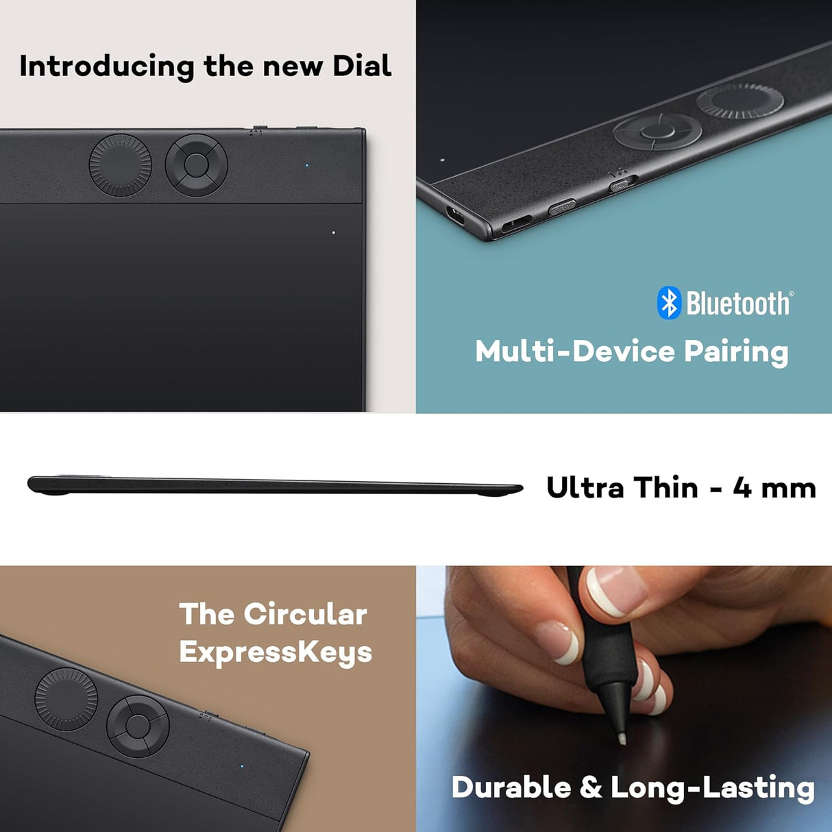 Wacom Intuos Pro Medium, USB port, Bluetooth, North, 1 Year Warranty | PTK670K0B