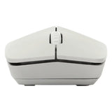 Rapoo M100 Silent Multi-Mode Wireless Mouse, 1300 DPI Optical Sensor, 3 (Left/Right-click, Middle click/scroll wheel) Buttons, Ambidextrous Design, Up to 9 months Battery Life, Light Grey, 1 Year Warranty | 18185