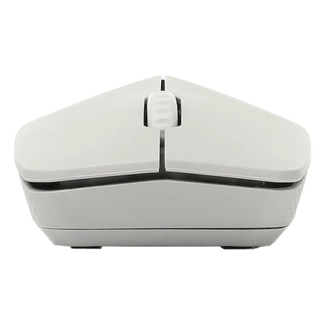 Rapoo M100 Silent Multi-Mode Wireless Mouse, 1300 DPI Optical Sensor, 3 (Left/Right-click, Middle click/scroll wheel) Buttons, Ambidextrous Design, Up to 9 months Battery Life, Light Grey, 1 Year Warranty | 18185