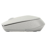 Rapoo M100 Silent Multi-Mode Wireless Mouse, 1300 DPI Optical Sensor, 3 (Left/Right-click, Middle click/scroll wheel) Buttons, Ambidextrous Design, Up to 9 months Battery Life, Light Grey, 1 Year Warranty | 18185