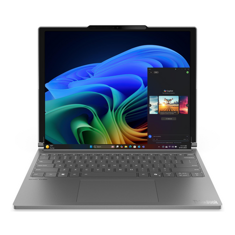 Lenovo ThinkBook Plus G6 Rollable Laptop, Intel Core Ultra 7 258V Processor, 32GB RAM, 1TB SSD, Roll In 14" / Roll Out 16.7" Display, Windows 11 Pro, English & Arabic Backlit Keyboard, 1 Year Warranty | 21TR000BGR