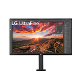 LG UltraFine 32UN880-B 32" 4K UHD(3840 x 2160) Monitor, Anti-Glare, HDMI, DP, USB-C, Height/Pivot/Swivel/Tilt, Adjustable, 1 Year warranty | 32UN880-B