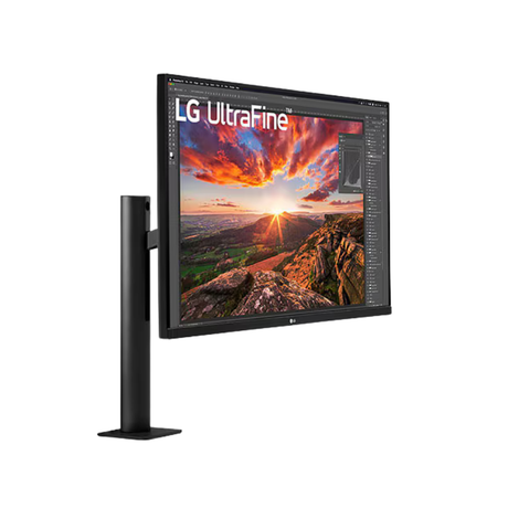 LG UltraFine 32UN880-B 32" 4K UHD(3840 x 2160) Monitor, Anti-Glare, HDMI, DP, USB-C, Height/Pivot/Swivel/Tilt, Adjustable, 1 Year warranty | 32UN880-B