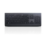 Lenovo Professional 100% Wireless Engilsh & Spanish Keyboard, Dedicated Media Controls, Up to 24 months Battery Life, Plunger/Rubber Dome Keys, Black, 1 Year Warranty | 4X30H56876