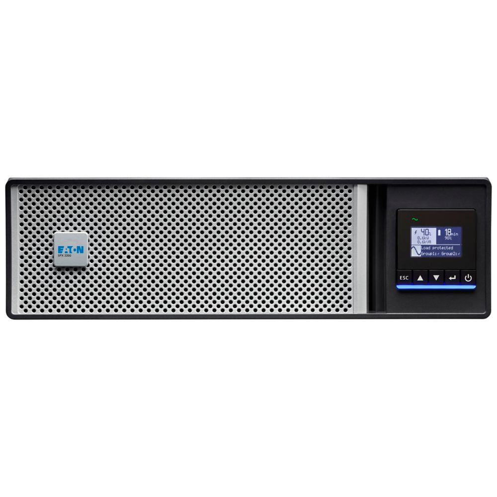 Eaton 5PX Gen2 UPS 2200 VA, Rack/tower 3U, 230V, 8 x C13 + 2 x C19 outlets, 1 Year Warranty | 5PX2200IRT3UG2