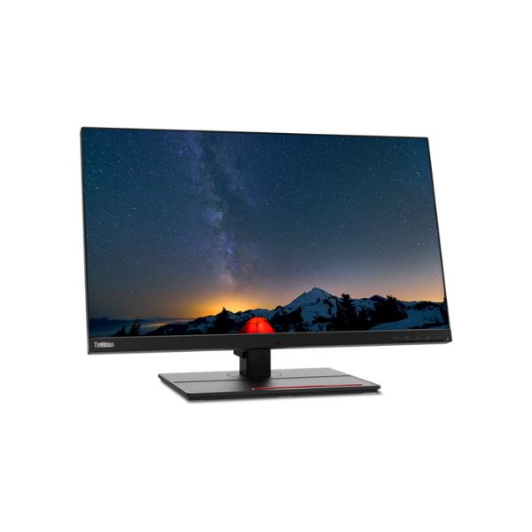 Lenovo ThinkVision P27u-20 27" UHD (3840x2160) Monitor, Anti-glare, HDMI, DP, USB-C, Height/Pivot (rotation)/Swivel/Tilt Adjustment, 3 Years warranty | 62CBRAT6UK