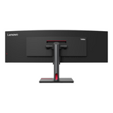 Lenovo ThinkVision P49w-30 49" 5K (5120 x 1440) Curved Monitor, Anti-glare, USB-C, HDMI, DP, RJ45, Height/Tilt/Swivel, Adjustable, Built In Speakers, 3 Year Warranty | 63DBRAT1UK