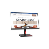 ThinkVision S24i-30 23.8" FHD (1920x1080) Monitor,Anti-glare, HDMI, VGA, Tilt Adjustment, 3 Years warranty | 63DEKAT3UK