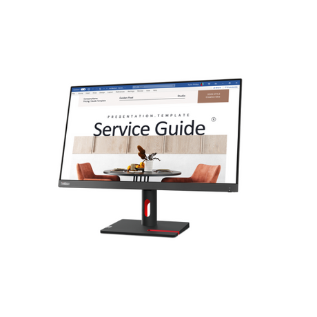 Монитор ThinkVision S24i-30 23,8" FHD (1920x1080), антибликовое покрытие, HDMI, VGA, регулировка наклона, 3 года гарантии | 63DEKAT3UK