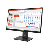 Lenovo ThinkVision T27-40 27" FHD (1920 x 1080) Monitor, Anti-glare, DP, HDMI, VGA, Height/Pivot/Swivel/Tilt Adjustable, 3 Year warranty | 64A5MAT6UK
